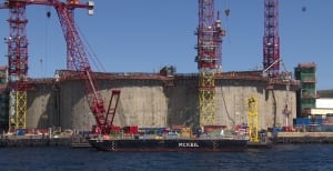 Hebron project at Bull Arm on June 10, 2015