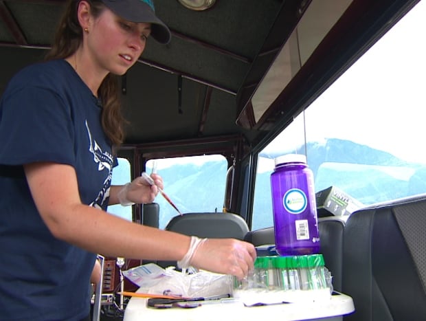 Sturgeon PHD candidate Montana McLean