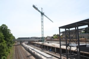 James Harbour West GO construction