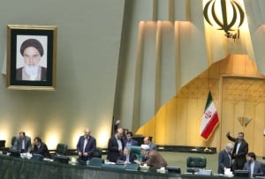 Death to America chant in Tehran parliament