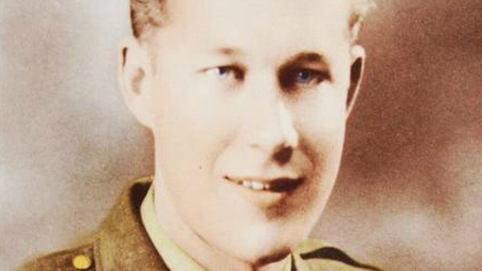 Sgt. Eric Honeyman's bombed plane was shot down over Belgium during the Battled of the Bulge in December, 1944.