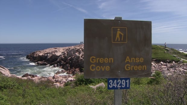 Green Cove sign