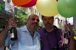 Gay-marriage celebration