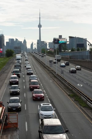 Toronto Pan Am Games traffic HOV