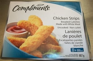 Compliments chicken strips - recalled