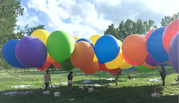 Balloon setup