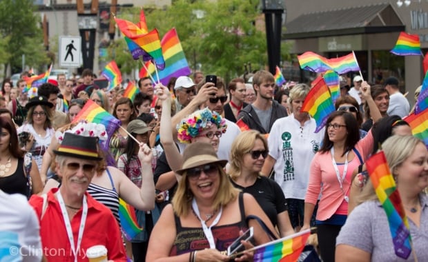Okanagan people are being urged to support the LGBTQ2 community by the Kelowna Pride Society.