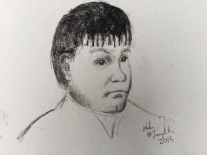 Nick Fontanelli court sketch