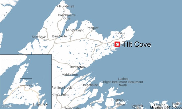 Tilt Cove, Newfoundland map