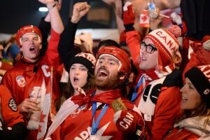 Canada sports fans
