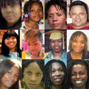 Black Women Lives Matter Collage