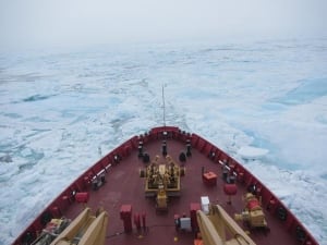 CCGS Radisson in sea ice