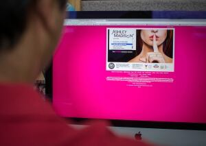 Ashley Madison website