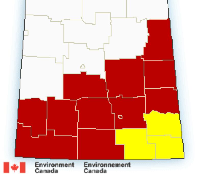 Flooding fears raised as rain warnings issued for southern Sask. CBC News