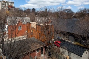 Toronto laneway house by Superkul; credit; Tom Arban Photography