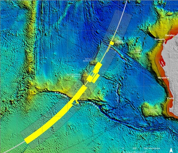 MH370 search area