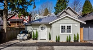 Smallworks laneway house in Greater Vancouver