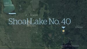Map: Shoal Lake 40 First Nation