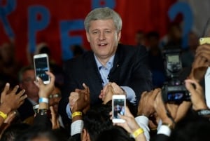 Conservative Leader Stephen Harper
