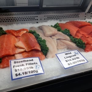 Ocean Wise photo of catch of the day