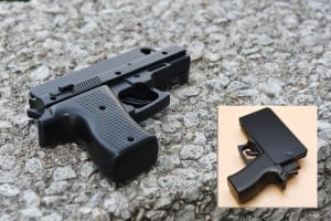 Replica handgun phone case