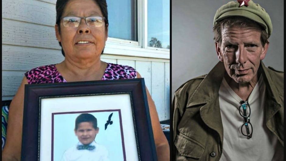 Priscilla Bird holds a photo of of her brother, Bobby, whose disappearance from his residential school in 1969 inspired musician Art Bergmann to write a song. (Photos: Tom Roberts and Kenneth Locke)