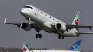 Air Canada airplane