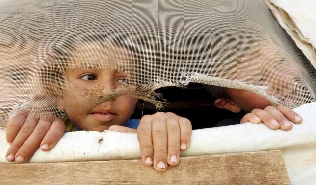 Syrian refugee children