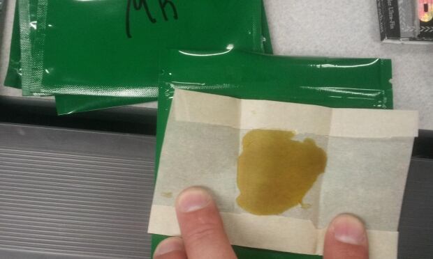 Shatter, a marijuana derivative, contains a much higher THC level than regular marijuana.
