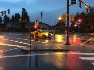 B.C. storm traffic lights out