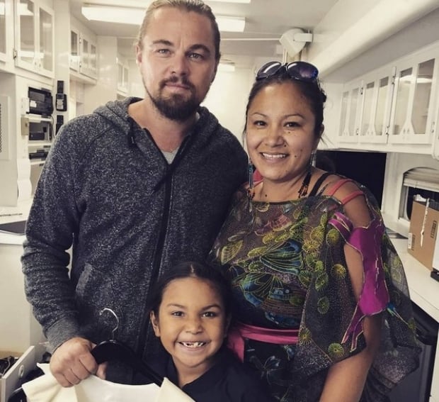 Isaiah Tootoosis Barb Tootoosis Leonardo DiCaprio