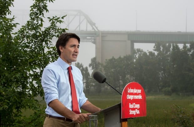 Justin Trudeau Liberal leader federal election 2015