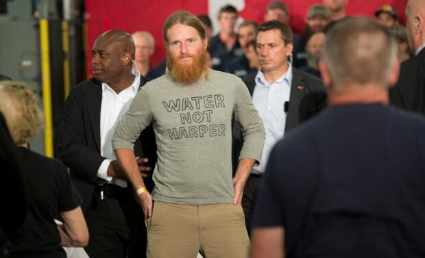 Protester federal election 2015