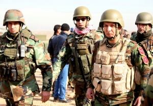 Peshmerga soldiers Jan 21 Mosul
