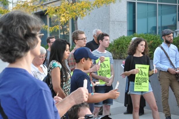 Hamilton refugee rally