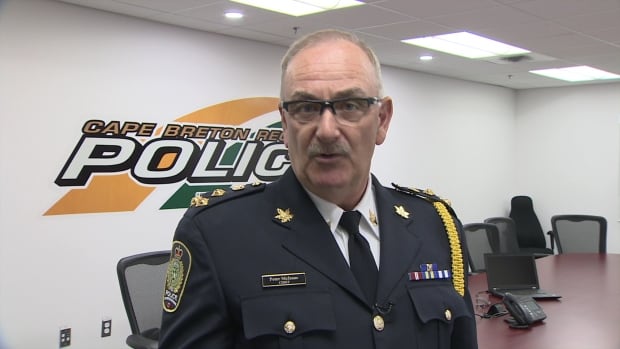 Police chief Peter McIsaac