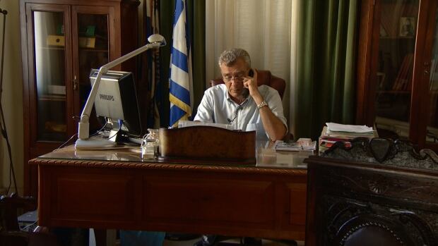 Mytilene Mayor Spyros Galinos