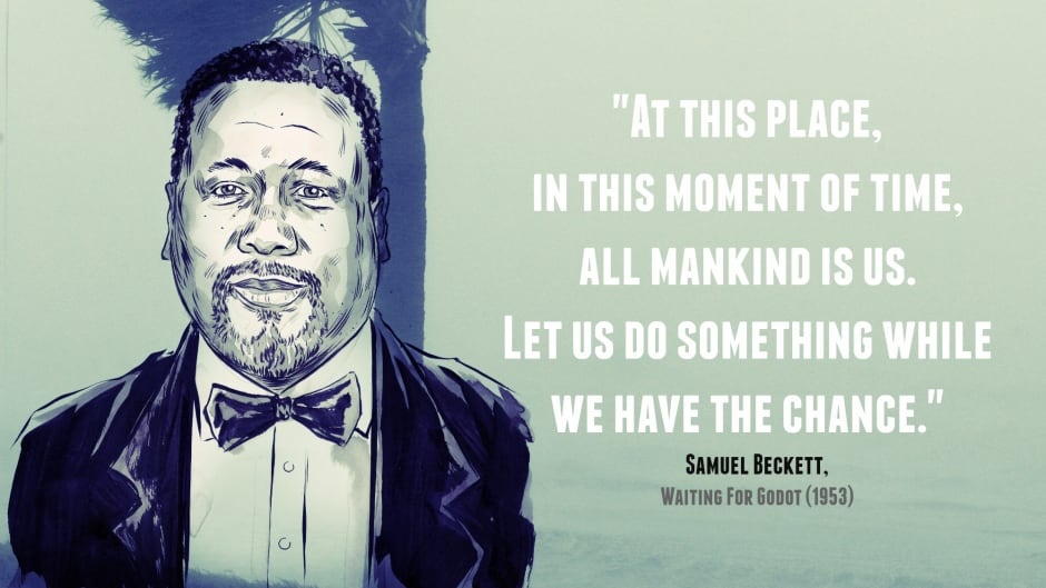 After Katrina, The Wire's Wendell Pierce heard a call to action in a Samuel Beckett play.