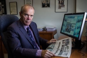 Bob Cox, Publisher, Winnipeg Free Press, Sept 2015