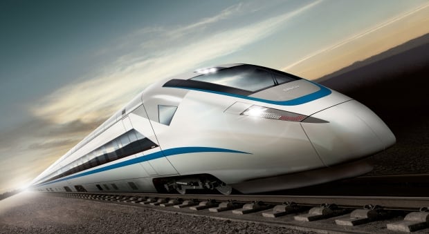 Bombardier high-speed train