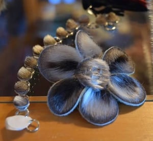 sealskin jewelry at Dock Marina