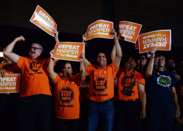 NDP rally in Edmonton