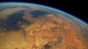 The Grand Canyon from found weather balloon