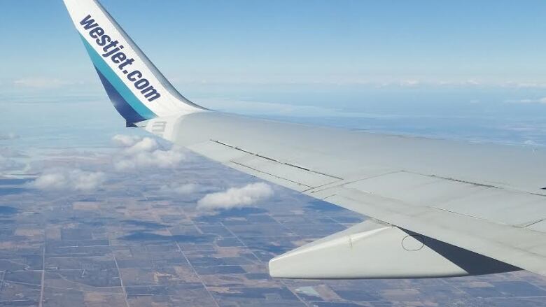WestJet wing
