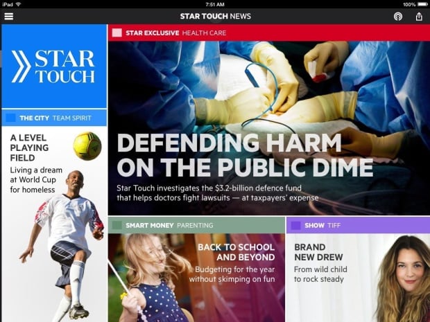 Toronto Star Tablet App