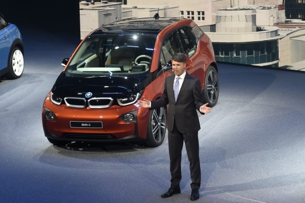 BMW electric car at Frankfurt Auto Show