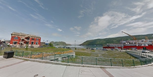 Future ALT hotel lot downtown St. John's prescott water street