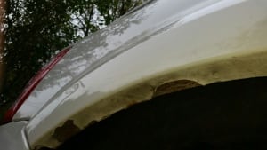 Damage on Ford