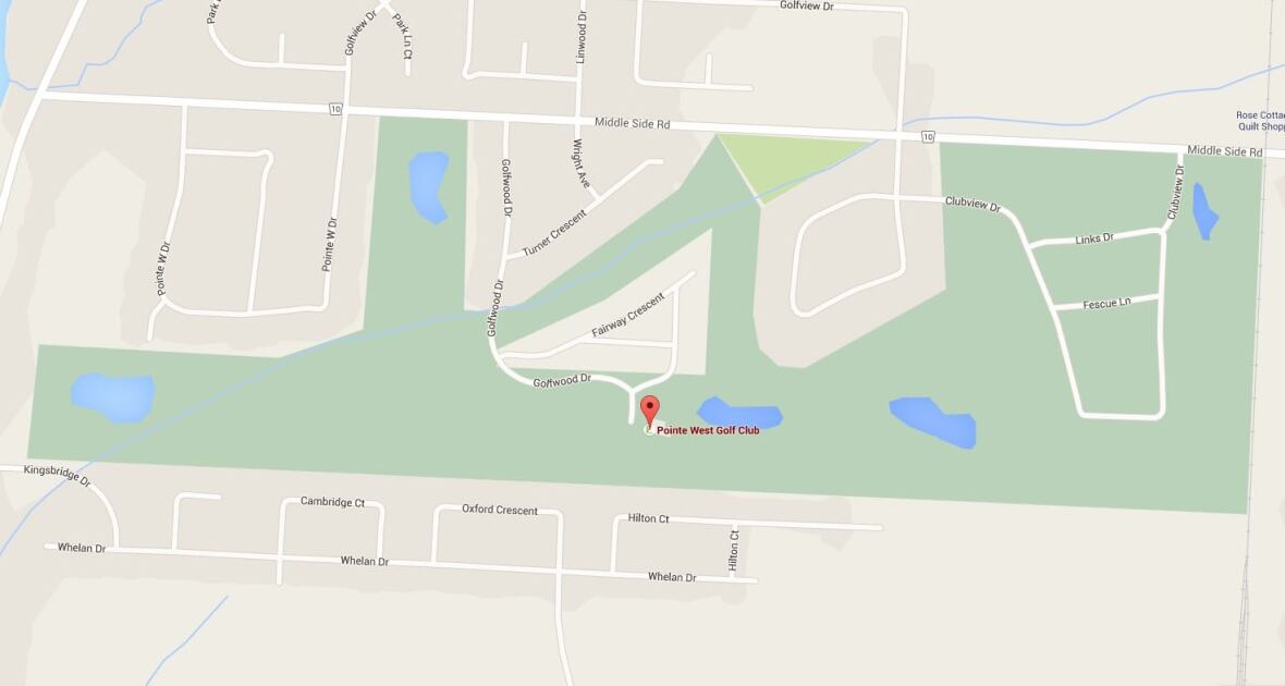 Traffic clear at Pointe West Golf Club CBC News