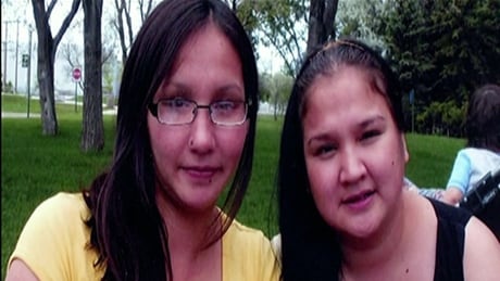 Delores Stevenson (right) says her niece Nadine Machiskinic (left) was like a sister to her. Nadine Machiskinic and Delores Stevenson